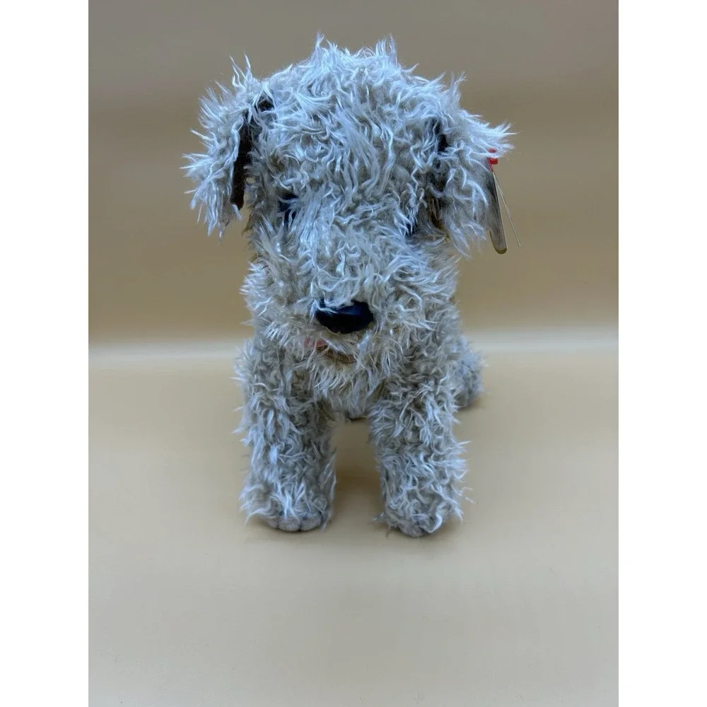 Ty Beanie Babies Toffee Dog Plush Brown White Terrier With Tag Korea Vintage 16